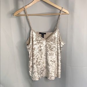 Velvet tank